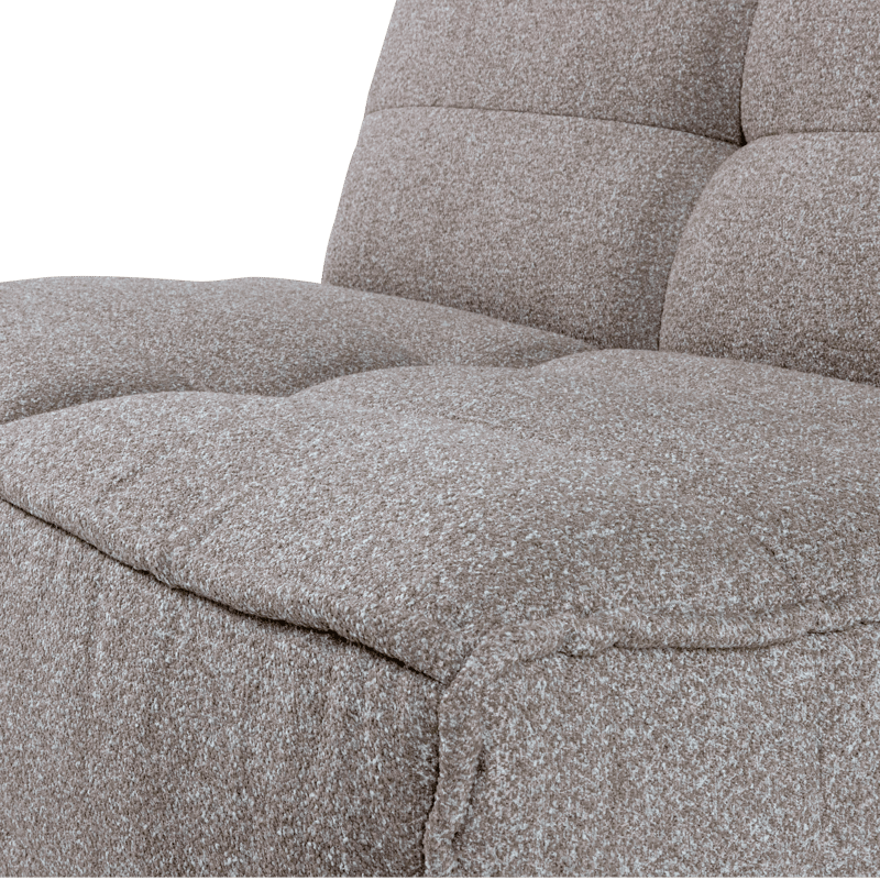 1-istuttava moduuli Cluster 105 cm - Lämminharmaa - Huonekalut - Sohva - Moduulisohva