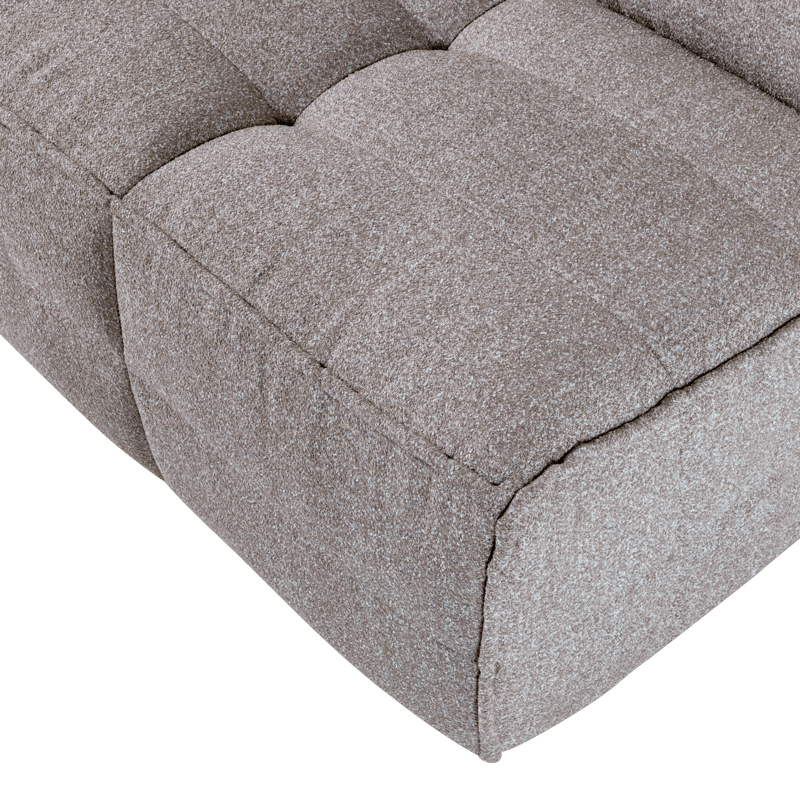 1-istuttava moduuli Cluster 105 cm - Lämminharmaa - Huonekalut - Sohva - Moduulisohva