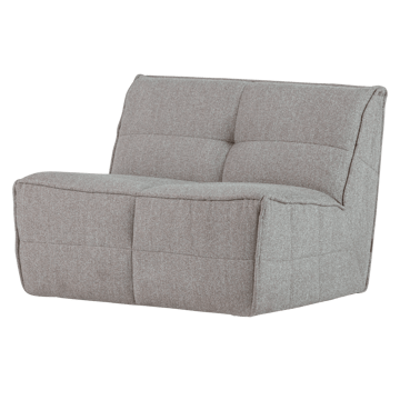 1-istuttava moduuli Cluster 105 cm - Lämminharmaa - Huonekalut - Sohva - Moduulisohva