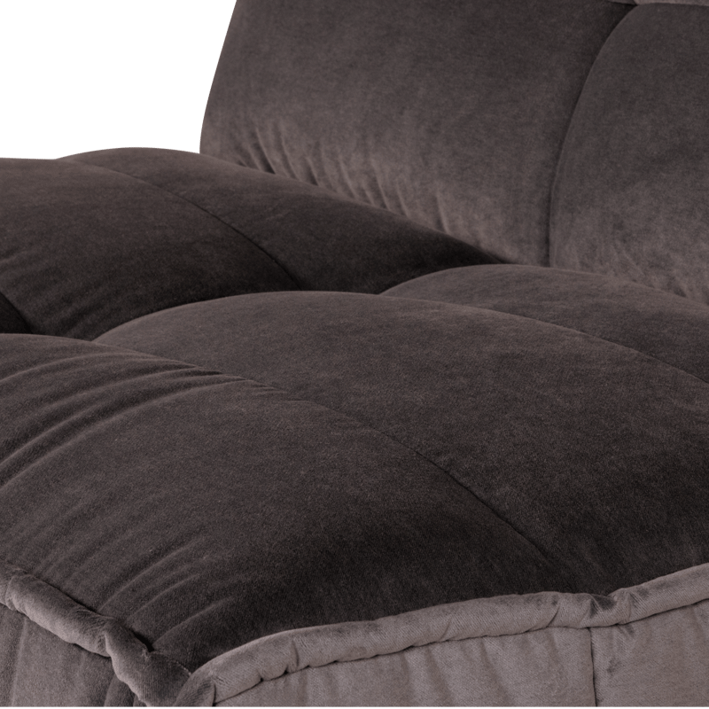 1-istuttava moduuli Cluster 105 cm - Suklaanruskea - Huonekalut - Sohva - Moduulisohva