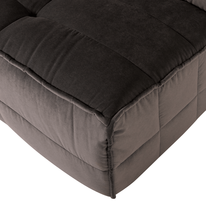 1-istuttava moduuli Cluster 105 cm - Suklaanruskea - Huonekalut - Sohva - Moduulisohva