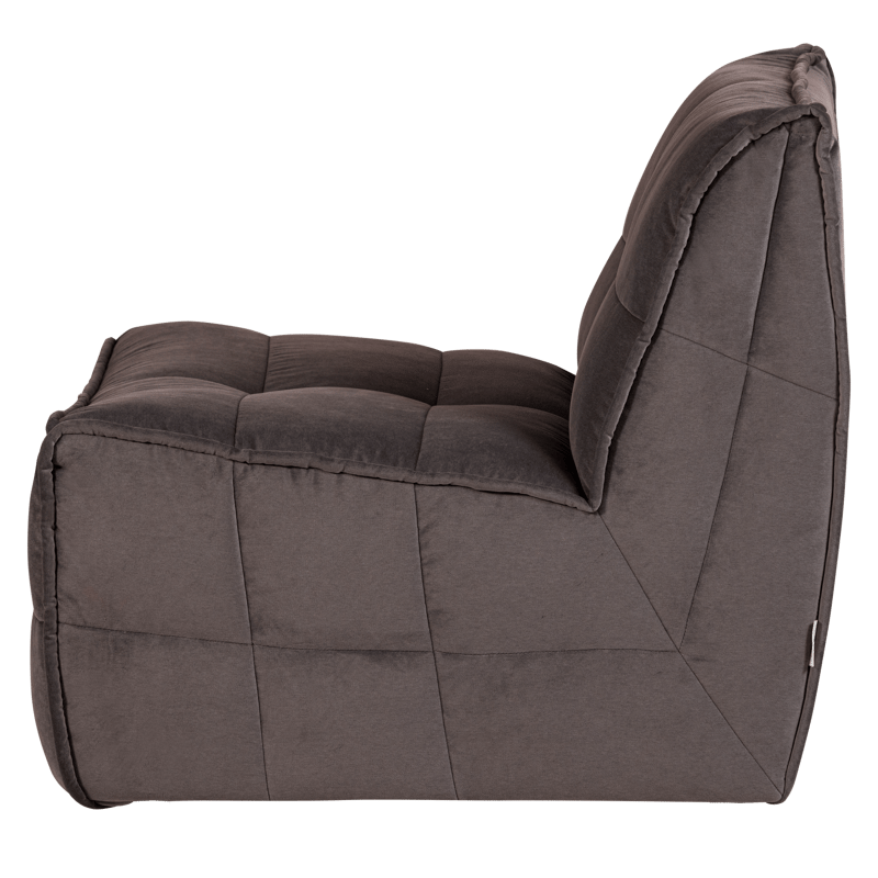 1-istuttava moduuli Cluster 105 cm - Suklaanruskea - Huonekalut - Sohva - Moduulisohva