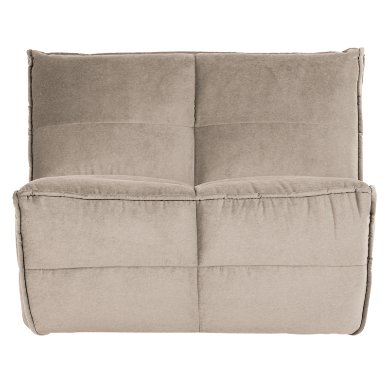 1-istuttava moduuli Cluster 105 cm - Taupe - Huonekalut - Sohva - Moduulisohva