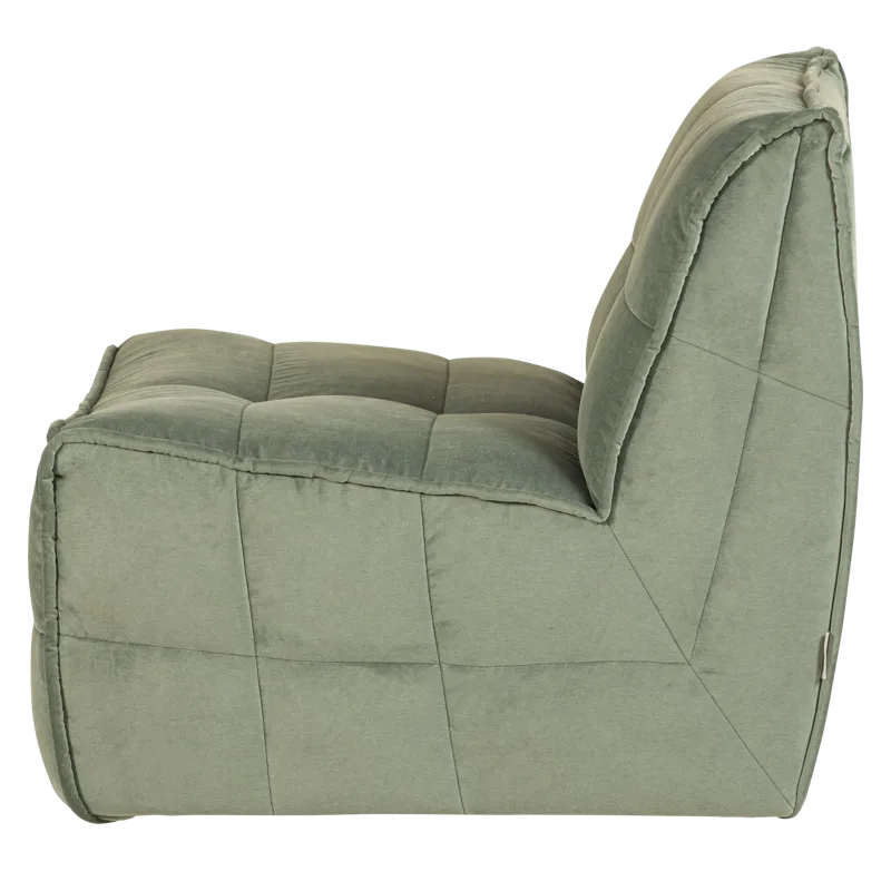 1-istuttava moduuli Cluster 105 cm - Pistaasi - Huonekalut - Sohva - Moduulisohva