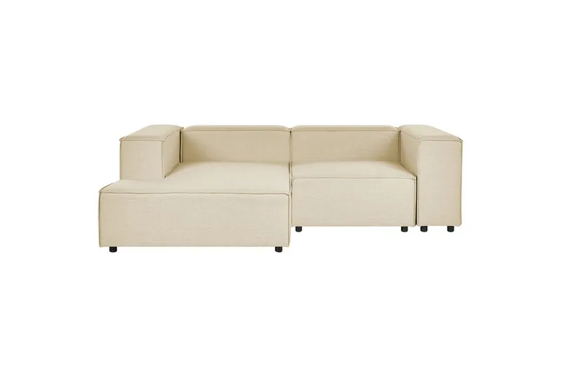 2-sits Hörnsoffa Beliani Aprica Högervänd Left-faced, undefined