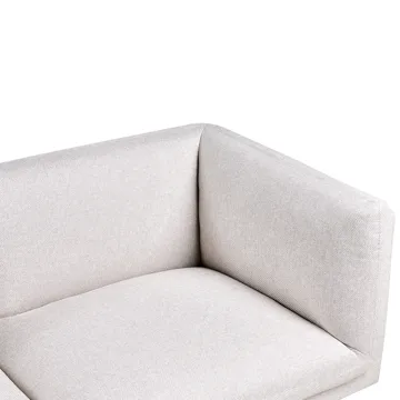 3-istuttava sohva Vorgod Kangas - Vaalea beige - Huonekalut - Sohva - 3:n istuttava sohva