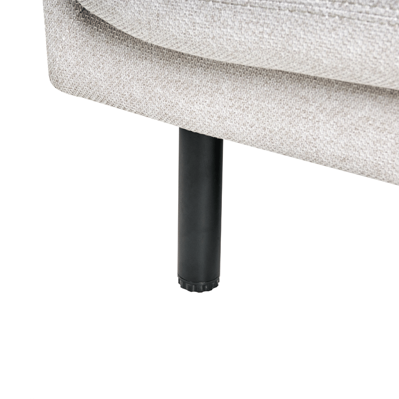 3-istuttava sohva Vorgod Kangas - Vaalea beige - Huonekalut - Sohva - 3:n istuttava sohva