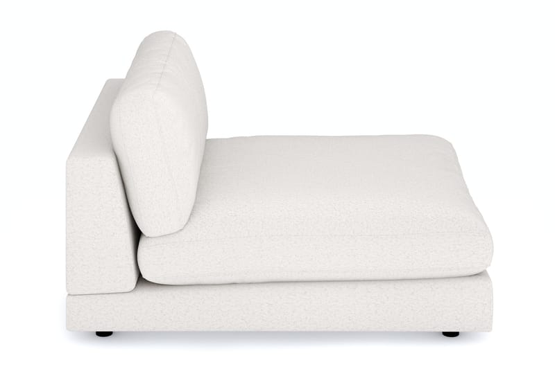 Arken 1-istuttava Divaanimoduuli Bouclélla - Valkoinen - Huonekalut - Sohva - Moduulisohva - Muut moduulisohvan moduulit