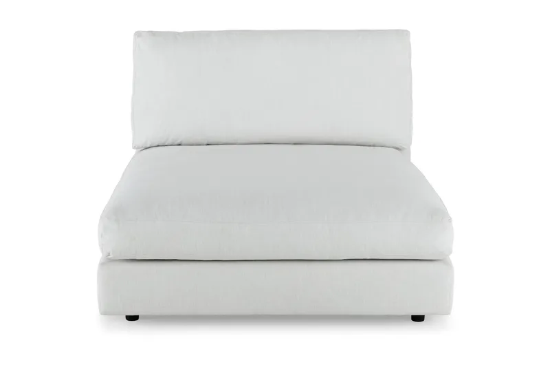 Arken 1-istuttava Divaanimoduuli Kankaalla - Vaaleanharmaa - Huonekalut - Sohva - Moduulisohva - Muut moduulisohvan moduulit