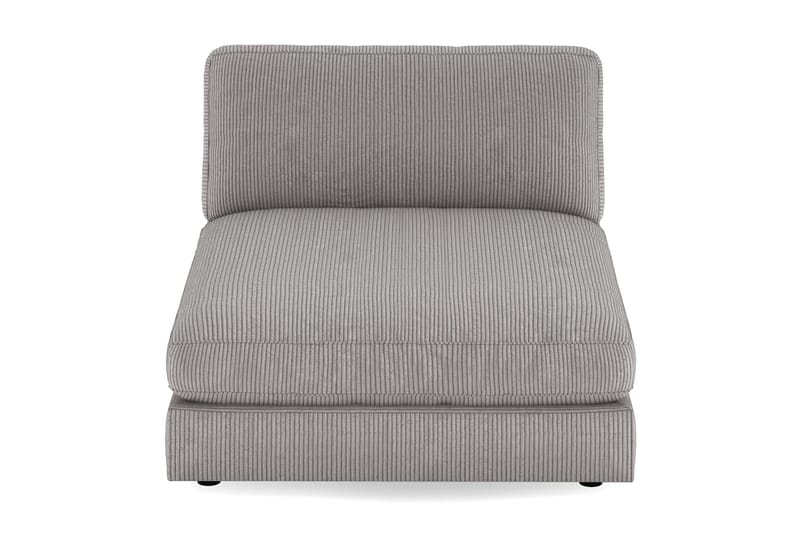 Arken 1-istuttava Divaanimoduuli Manchester-kankaalla - Tummanharmaa - Huonekalut - Sohva - Moduulisohva - Muut moduulisohvan moduulit