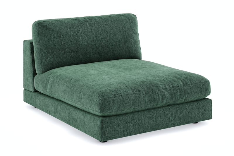 Arken 1-istuttava Divaanimoduuli Sametilla, Tummanvihreä