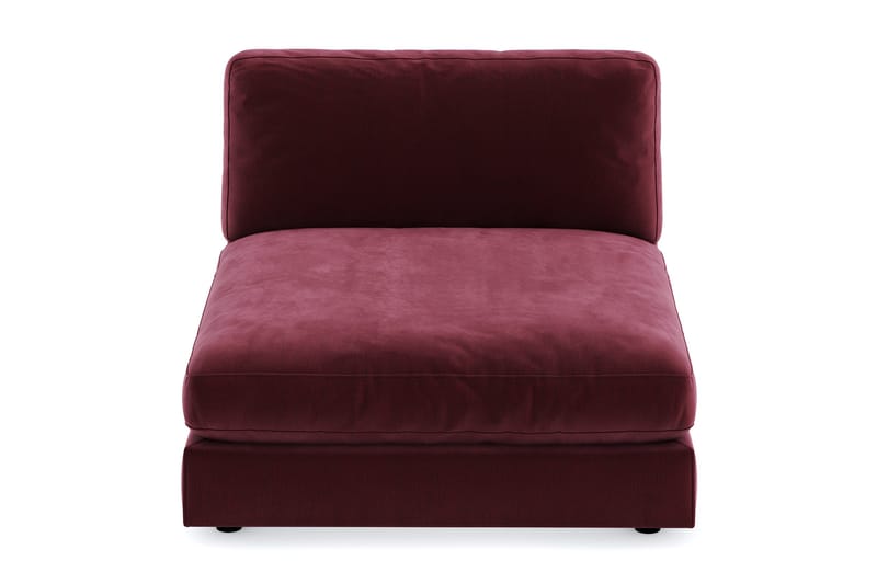 Arken 1-istuttava Divaanimoduuli Sametilla - Violetti - Huonekalut - Sohva - Moduulisohva - Muut moduulisohvan moduulit