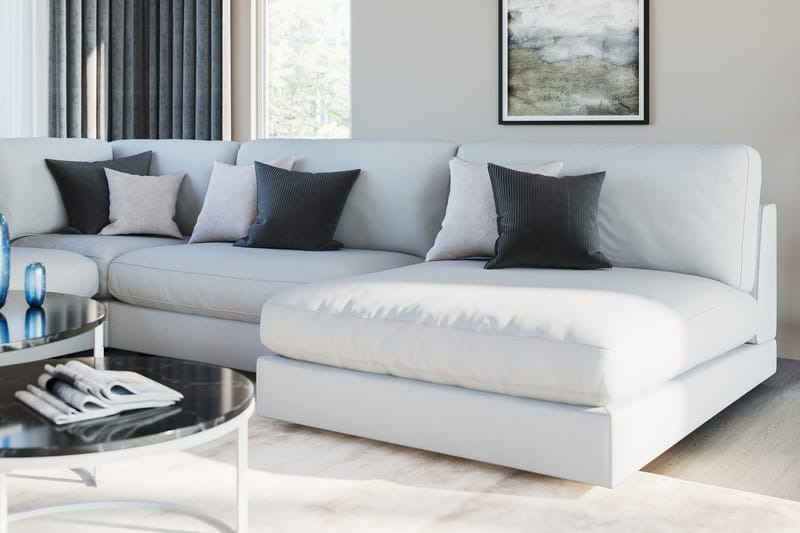 Arken 1-istuttava Keskimoduuli Kankaalla 70 cm leveä - Beige - Huonekalut - Sohva - Moduulisohva
