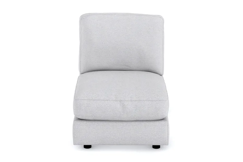 Arken 1-istuttava Keskimoduuli Kankaalla 70 cm leveä - Vaaleanharmaa - Huonekalut - Sohva - Moduulisohva