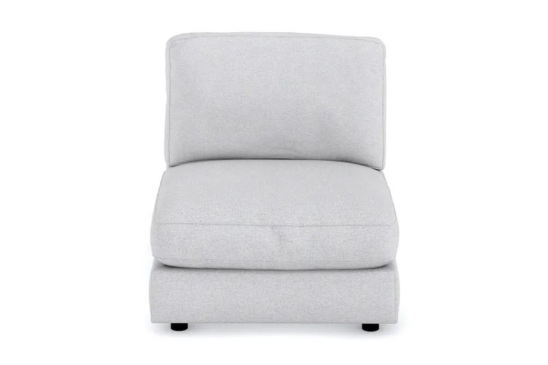 Arken 1-istuttava Keskimoduuli Kankaalla 90 cm leveä - Vaaleanharmaa - Huonekalut - Sohva - Moduulisohva