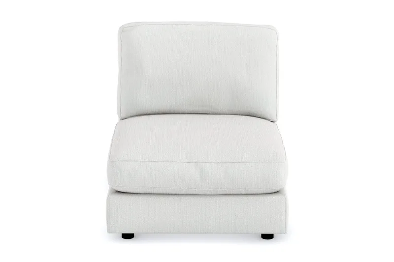 Arken 1-istuttava Keskimoduuli Kankaalla 90 cm leveä - Vaaleanharmaa - Huonekalut - Sohva - Moduulisohva