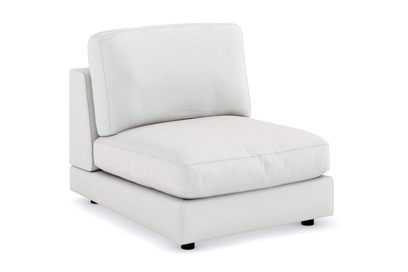 Arken 1-istuttava Keskimoduuli Kankaalla 90 cm leveä - Vaaleanharmaa - Huonekalut - Sohva - Moduulisohva