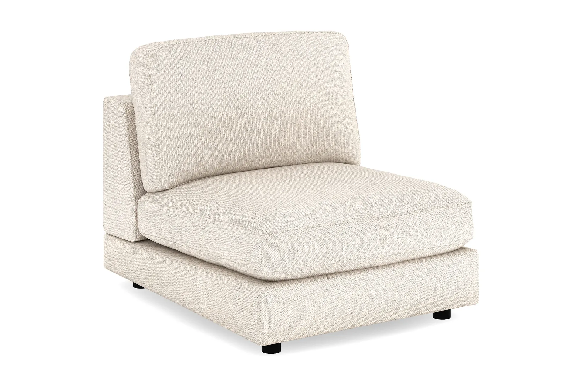 Arken 1-istuttava Keskimoduuli Kankaalla 90 cm leveä - Beige