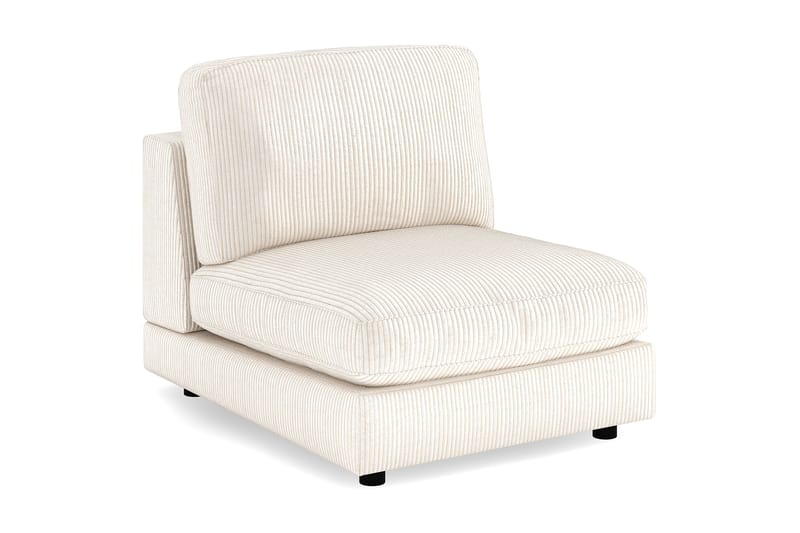 Arken 1-istuttava Keskimoduuli Manchester-kankaalla 90 cm leveä - Beige - Huonekalut - Sohva - Moduulisohva