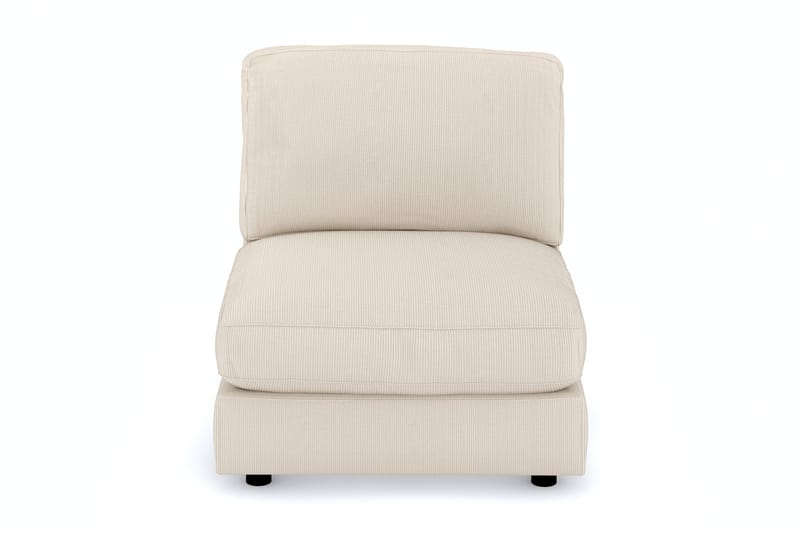 Arken 1-istuttava Keskimoduuli Manchester-kankaalla 90 cm leve�ä - Beige - Huonekalut - Sohva - Moduulisohva