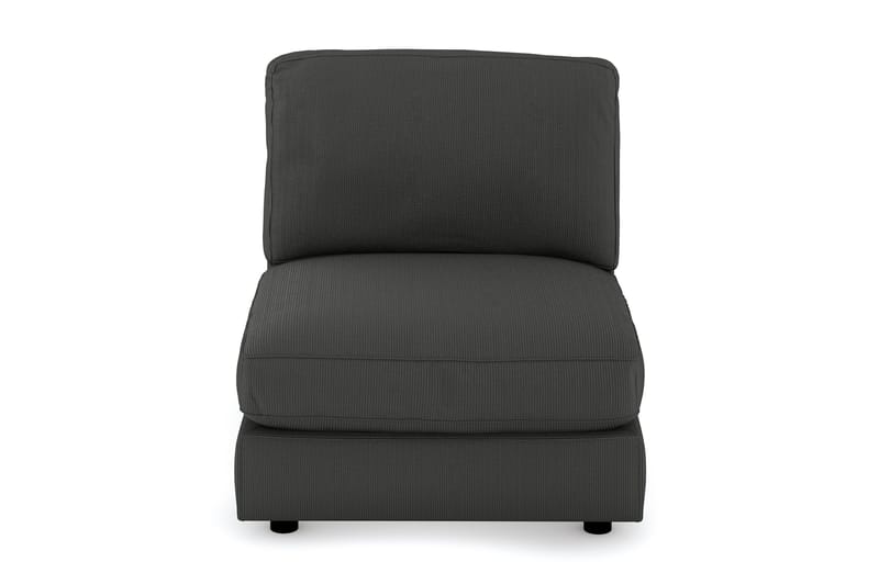 Arken 1-istuttava Keskimoduuli Manchester-kankaalla 90 cm leveä - Tummanharmaa - Huonekalut - Sohva - Moduulisohva