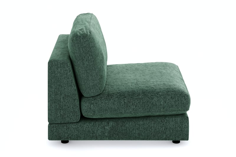 Arken 1-istuttava Keskimoduuli Sametilla 90 cm leveä - Tummanvihreä - Huonekalut - Sohva - Moduulisohva