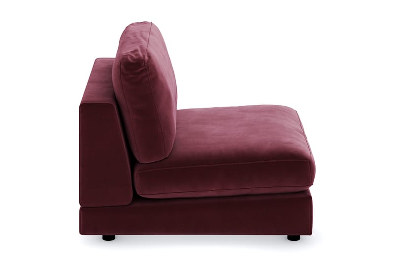 Arken 1-istuttava Keskimoduuli Sametilla 90 cm leveä - Violetti - Huonekalut - Sohva - Moduulisohva