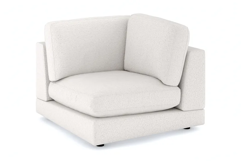 Arken 1-istuttava Kulmamoduuli Bouclélla, Valkoinen