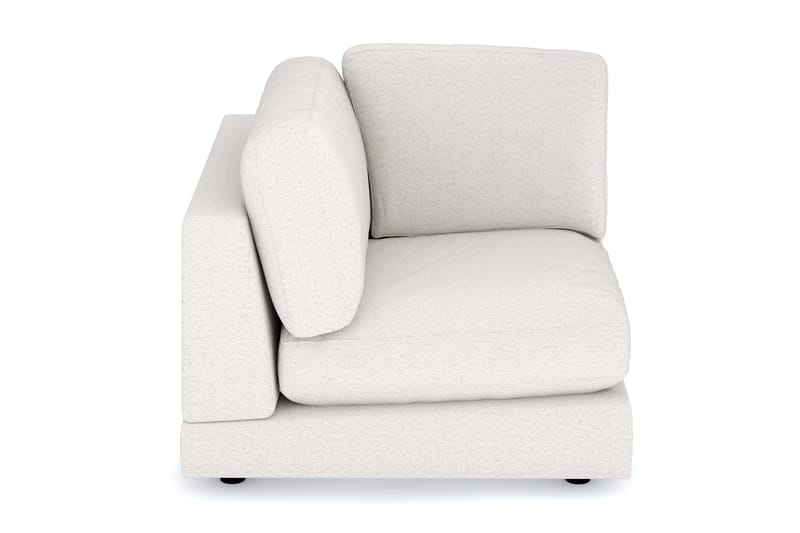 Arken 1-istuttava Kulmamoduuli Bouclélla - Valkoinen - Huonekalut - Sohva - Moduulisohva - Kulmamoduuli