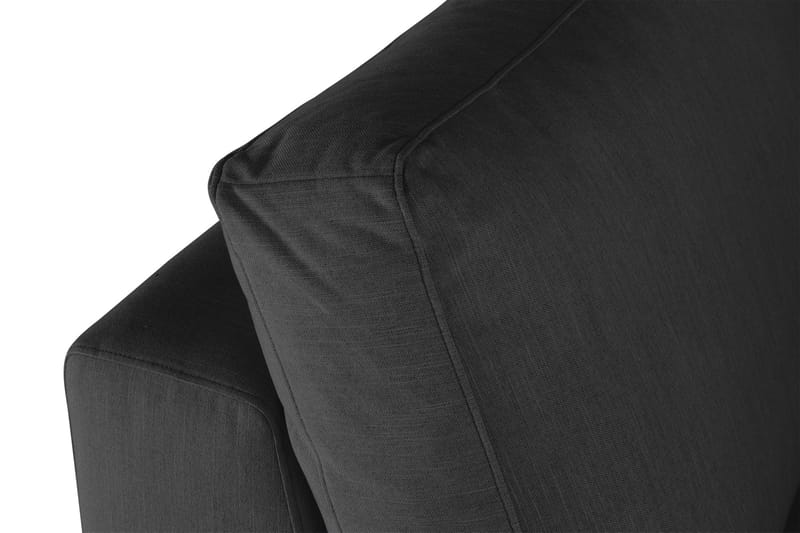 Arken 1-istuttava Kulmamoduuli Kankaalla - Musta - Huonekalut - Sohva - Moduulisohva - Kulmamoduuli