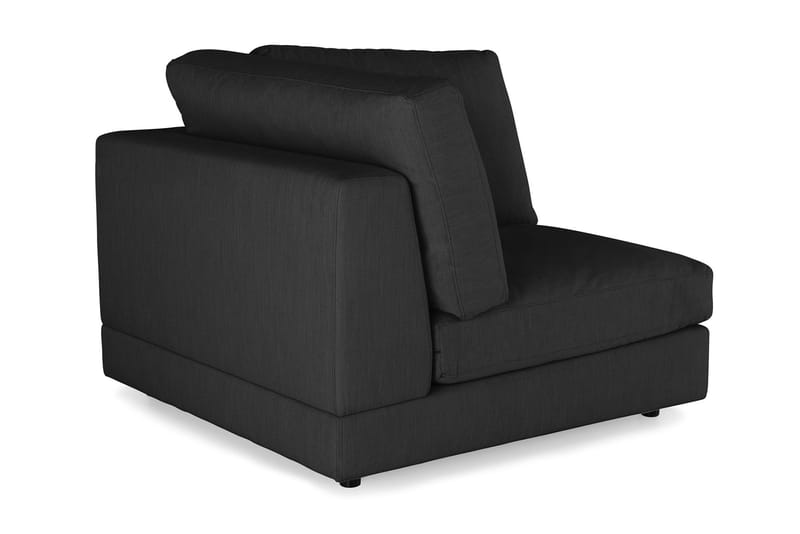 Arken 1-istuttava Kulmamoduuli Kankaalla - Musta - Huonekalut - Sohva - Moduulisohva - Kulmamoduuli