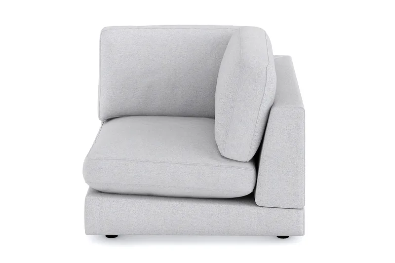 Arken 1-istuttava Kulmamoduuli Kankaalla - Vaaleanharmaa - Huonekalut - Sohva - Moduulisohva - Kulmamoduuli