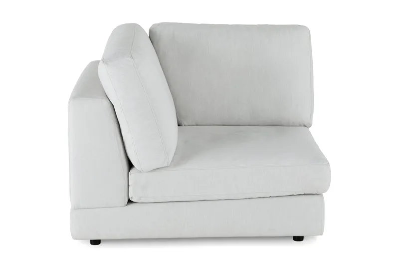 Arken 1-istuttava Kulmamoduuli Kankaalla - Vaaleanharmaa - Huonekalut - Sohva - Moduulisohva - Kulmamoduuli