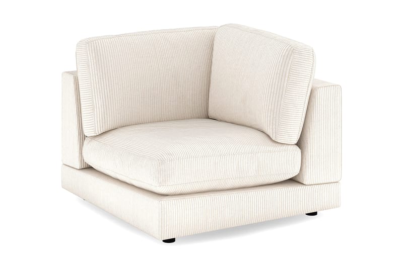 Arken 1-istuttava Kulmamoduuli Manchester-kankaalla, Beige