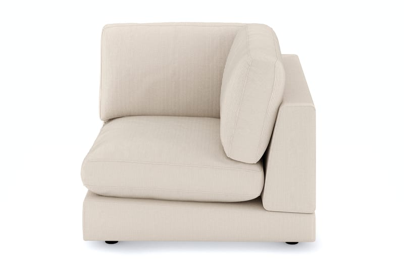 Arken 1-istuttava Kulmamoduuli Manchester-kankaalla - Beige - Huonekalut - Sohva - Moduulisohva - Kulmamoduuli