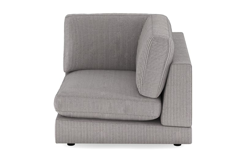 Arken 1-istuttava Kulmamoduuli Manchester-kankaalla - Tummanharmaa - Huonekalut - Sohva - Moduulisohva - Kulmamoduuli