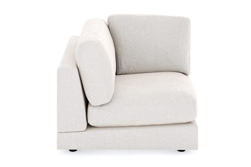 Arken 1-istuttava Kulmamoduuli Sametilla - Kermanvalkoinen - Huonekalut - Sohva - Moduulisohva - Kulmamoduuli