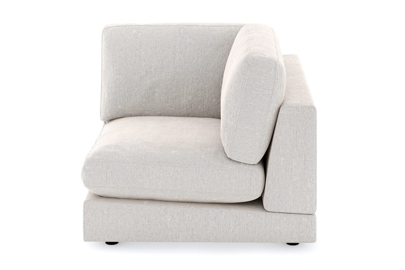 Arken 1-istuttava Kulmamoduuli Sametilla - Kermanvalkoinen - Huonekalut - Sohva - Moduulisohva - Kulmamoduuli