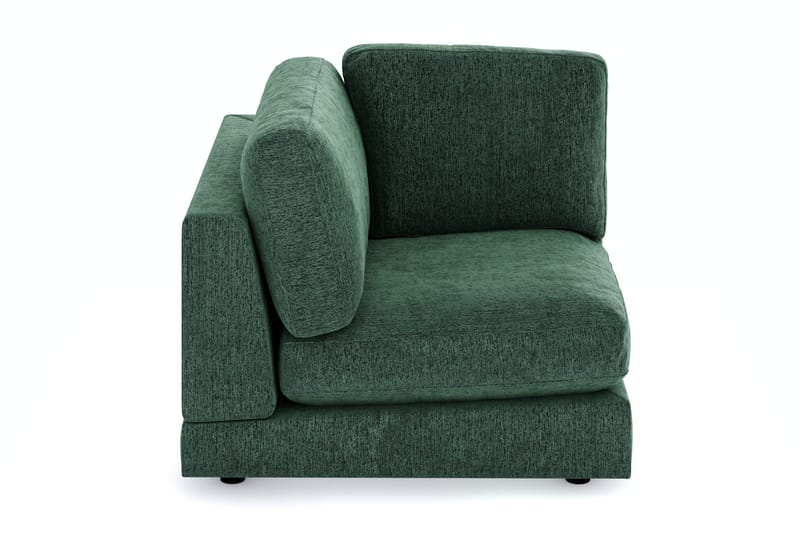 Arken 1-istuttava Kulmamoduuli Sametilla - Tummanvihreä - Huonekalut - Sohva - Moduulisohva - Kulmamoduuli