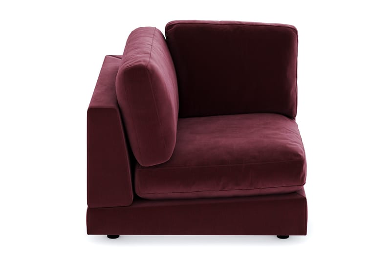 Arken 1-istuttava Kulmamoduuli Sametilla - Violetti - Huonekalut - Sohva - Moduulisohva - Kulmamoduuli