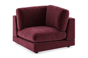 Arken 1-istuttava Kulmamoduuli Sametilla