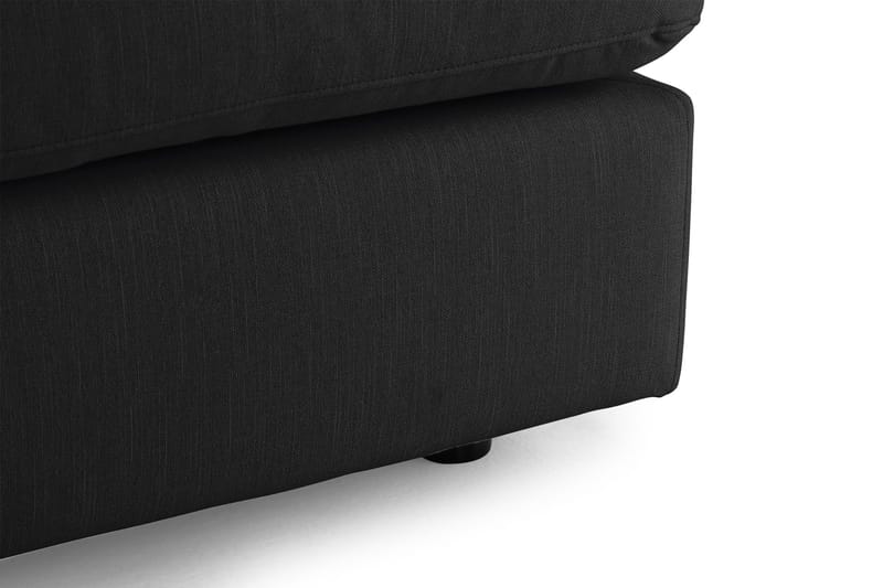 Arken 2-istuttava Divaanimoduuli Kankaalla - Musta - Huonekalut - Sohva - Moduulisohva - Muut moduulisohvan moduulit