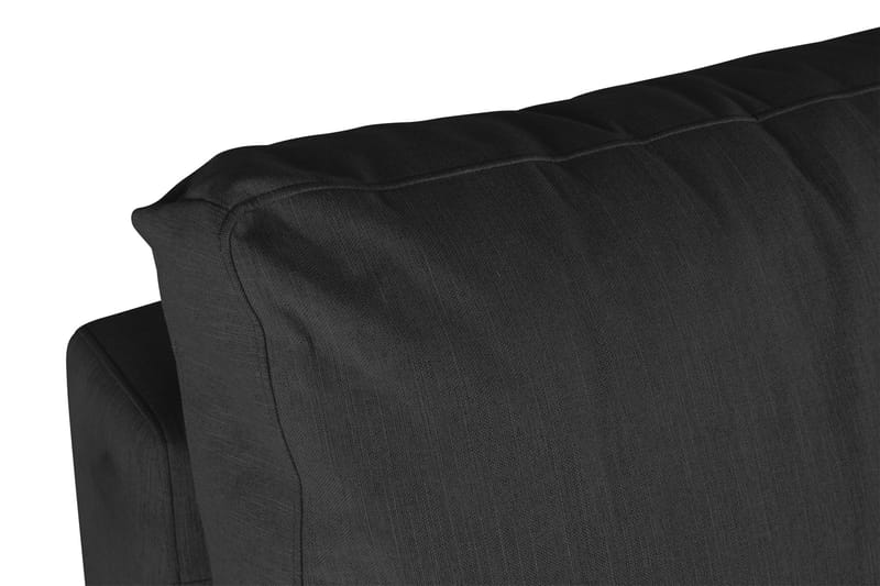 Arken 2-istuttava Divaanimoduuli Kankaalla - Musta - Huonekalut - Sohva - Moduulisohva - Muut moduulisohvan moduulit