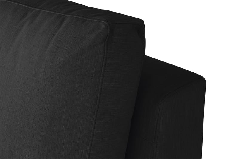 Arken 2-istuttava Divaanimoduuli Kankaalla - Musta - Huonekalut - Sohva - Moduulisohva - Muut moduulisohvan moduulit