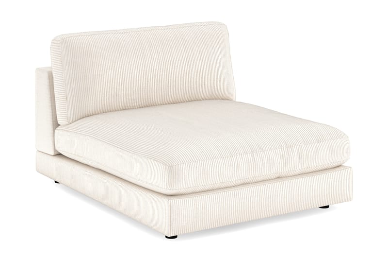 Arken 2-istuttava Divaanimoduuli Manchester-kankaalla - Beige - Huonekalut - Sohva - Moduulisohva - Muut moduulisohvan moduulit