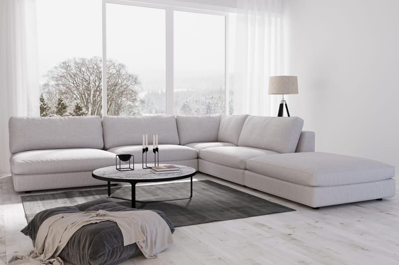 Arken 2-istuttava Keskimoduuli Kankaalla 120 cm leveä - Harmaa - Huonekalut - Sohva - Moduulisohva