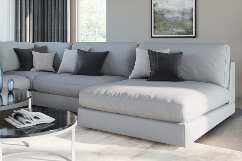 Arken 2-istuttava Keskimoduuli Kankaalla 120 cm leveä - Harmaa - Huonekalut - Sohva - Moduulisohva