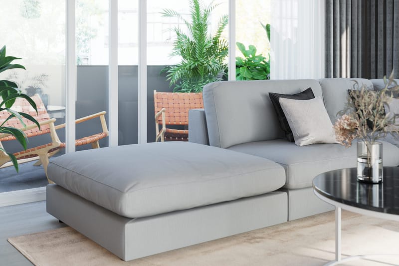 Arken 2-istuttava Keskimoduuli Kankaalla 120 cm leveä - Harmaa - Huonekalut - Sohva - Moduulisohva
