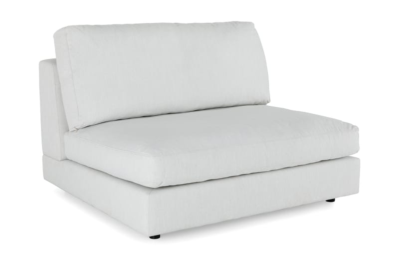 Arken 2-istuttava Keskimoduuli Kankaalla 120 cm leveä - Vaaleanharmaa - Huonekalut - Sohva - Moduulisohva