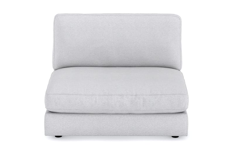 Arken 2-istuttava Keskimoduuli Kankaalla 120 cm leveä - Vaaleanharmaa - Huonekalut - Sohva - Moduulisohva